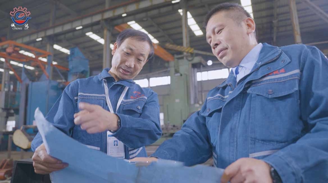 Shaanxi CHENGDA Industry Furnace MAKE Co., Ltd. ligne de production du fabricant