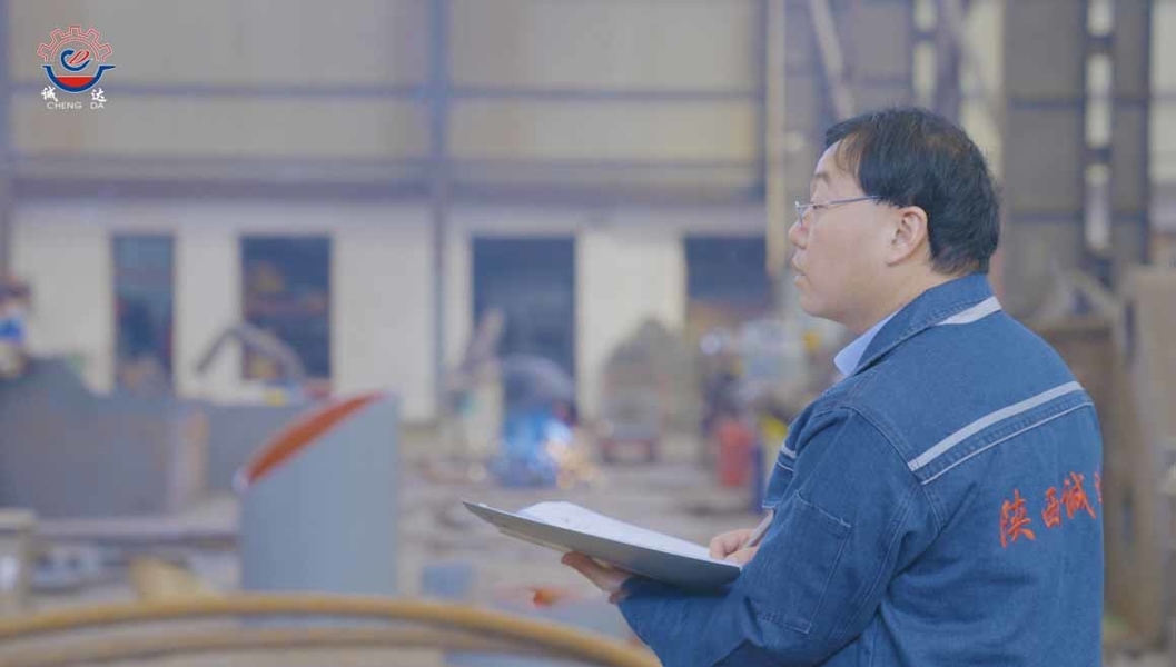 Shaanxi CHENGDA Industry Furnace MAKE Co., Ltd. ligne de production du fabricant