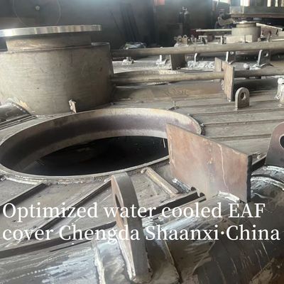 Couvercle de four refroidi à l'eau pour four électrique / Couvercle EAF refroidi à l'eau optimisé Parfait pour les applications lourdes