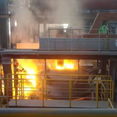 fourneau de raffinage à cuillère industrielle