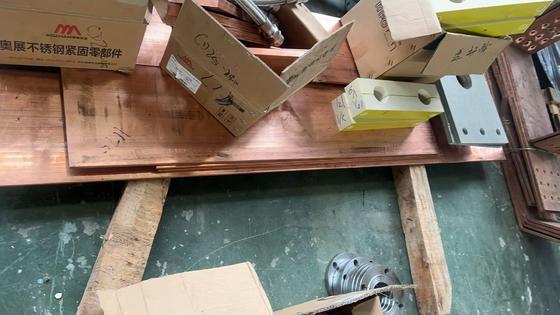 Barre omnibus en cuivre pour fours à arc électrique