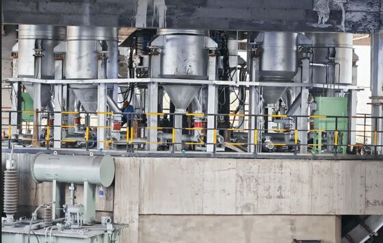 Fourneau de fusion de laitier de titane DC de 36 000 kVA de type fermé étanche pour la production de laitier à haute teneur en titane