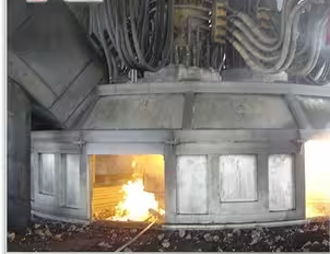 Forneau à arc électrique au carbure de calcium pour le ferrosilicium, le silicium-manganèse et le ferrochrome