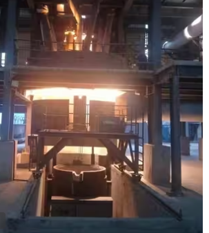 Forneau de raffinage de métaux alliés de fer 60T pour la production de ferrochrome