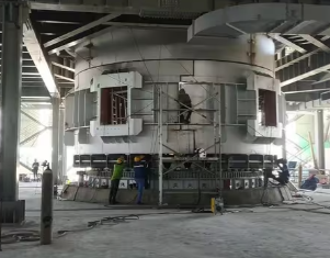 Prix compétitif Forneau à arc submergé à commande PLC pour la fusion des alliages et la production industrielle de silicium