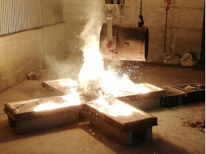 Équipement pour les fours de raffinage à faible teneur en carbone de ferrochrome pour les lignes de raffinage de ferroalliages