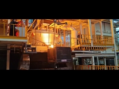 Fours à corindon inclinés