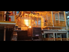 Furonnes de fusion d'or au silicium ferromanganèse